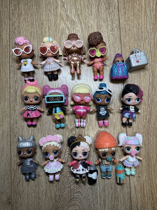 Ляльки лол лот 16 штук