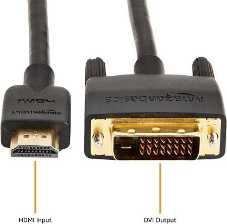 Kabel HDMI do DVI 4,6m przejściówka