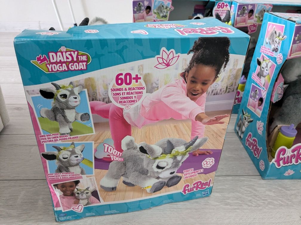 Кізочка Дейзі Furreal friends Daisy the yoga goat йога коза Дейзи