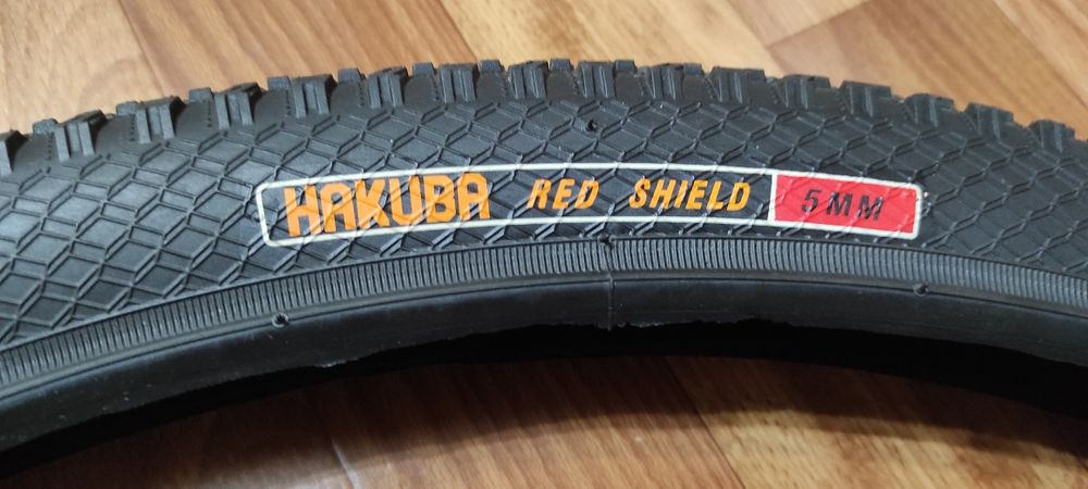 Покрышка для велика 1 штука антипрокольная 26×2.10 W2030 HAKUBA BLK 5