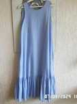 Zara midi sukienka 100% cotton z boku kieszenie S