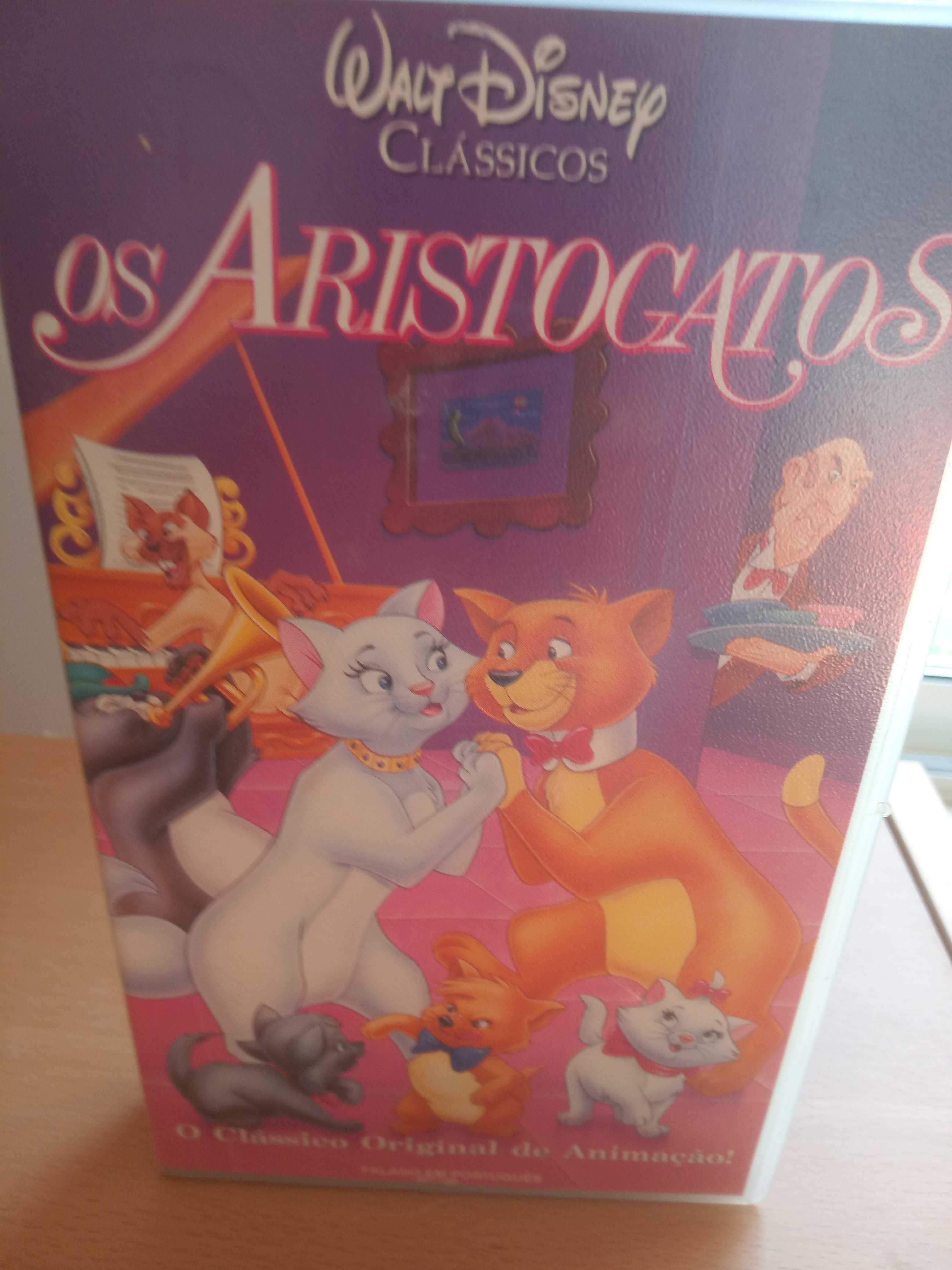 Filme VHS - OS ARISTOGATOS 1995 - Walt Disney Classico