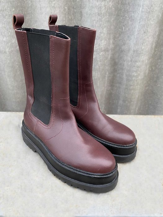 Демісезонні Челсі коричневі Mango