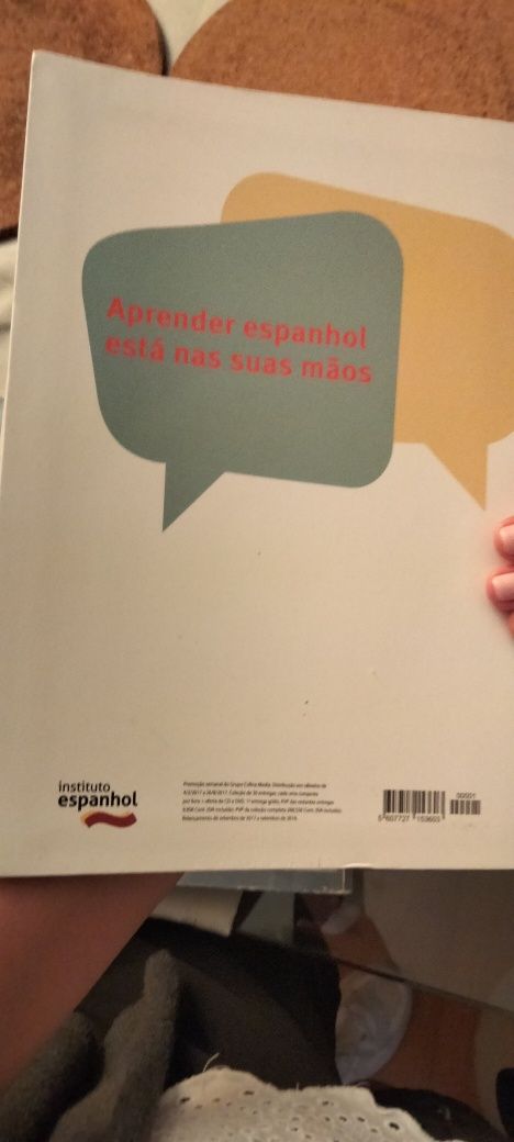 Livro espanhol total auxiliar de aprendizagem