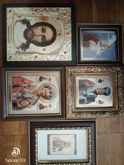 Иконы обмен на новый чайник, фен