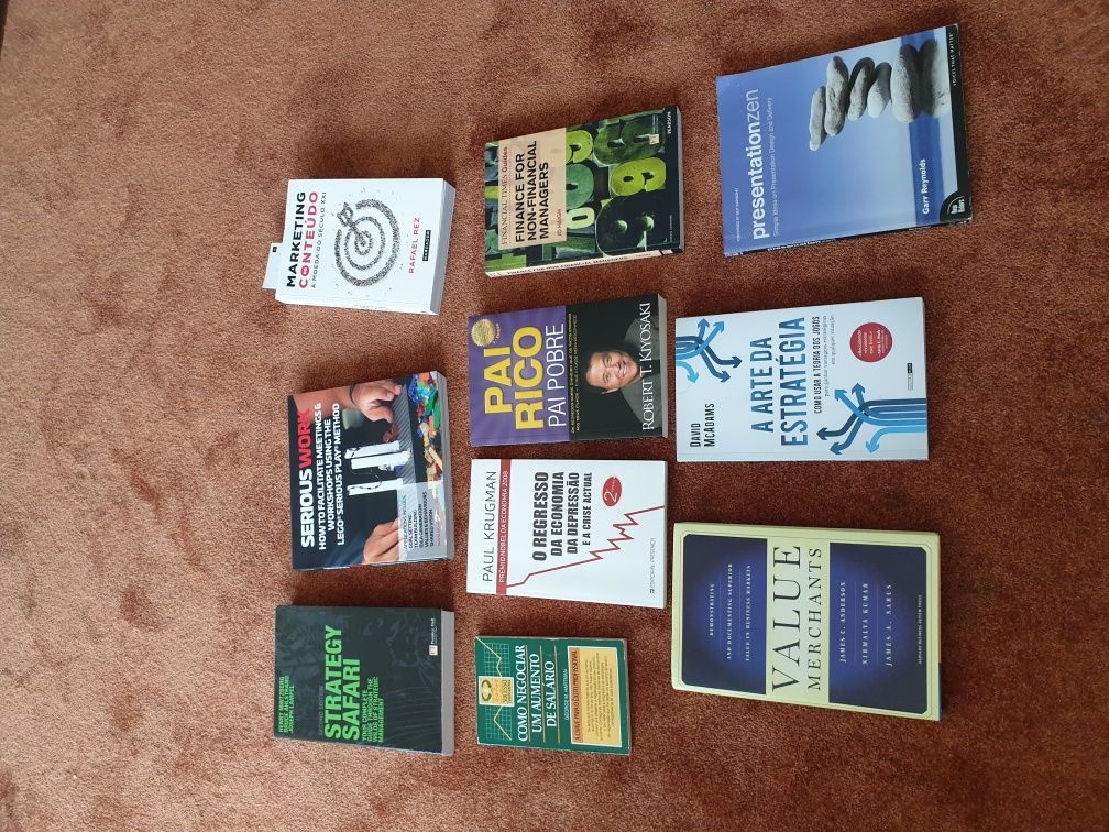 Pack livros gestão e Marketing essenciais