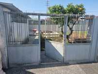 Portão de ferro c/porta