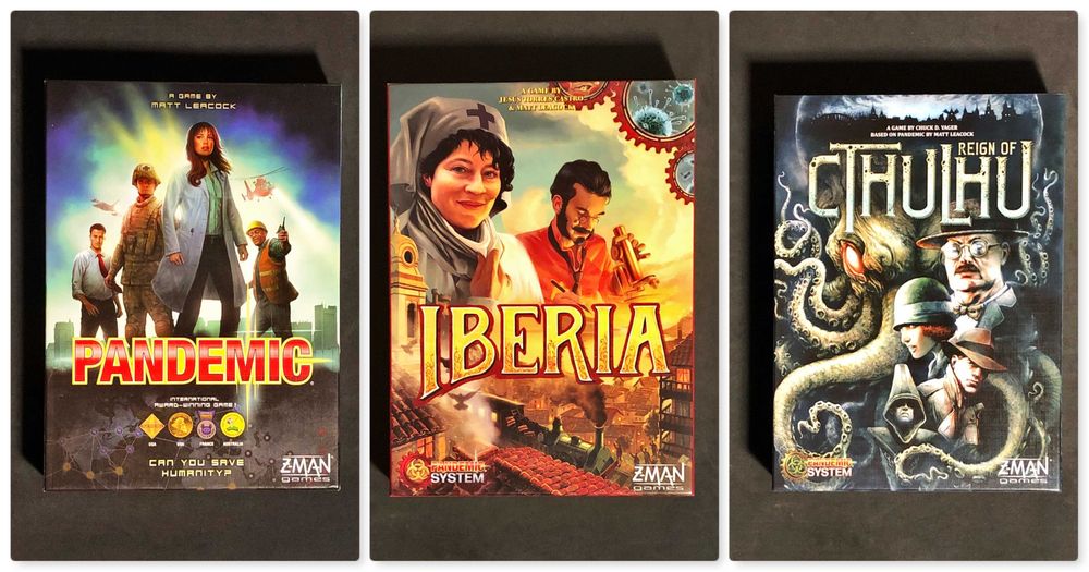 JOGO de tabuleiro [desde 26€] Pandemic Iberia Reign of Cthulhu INGLÊS