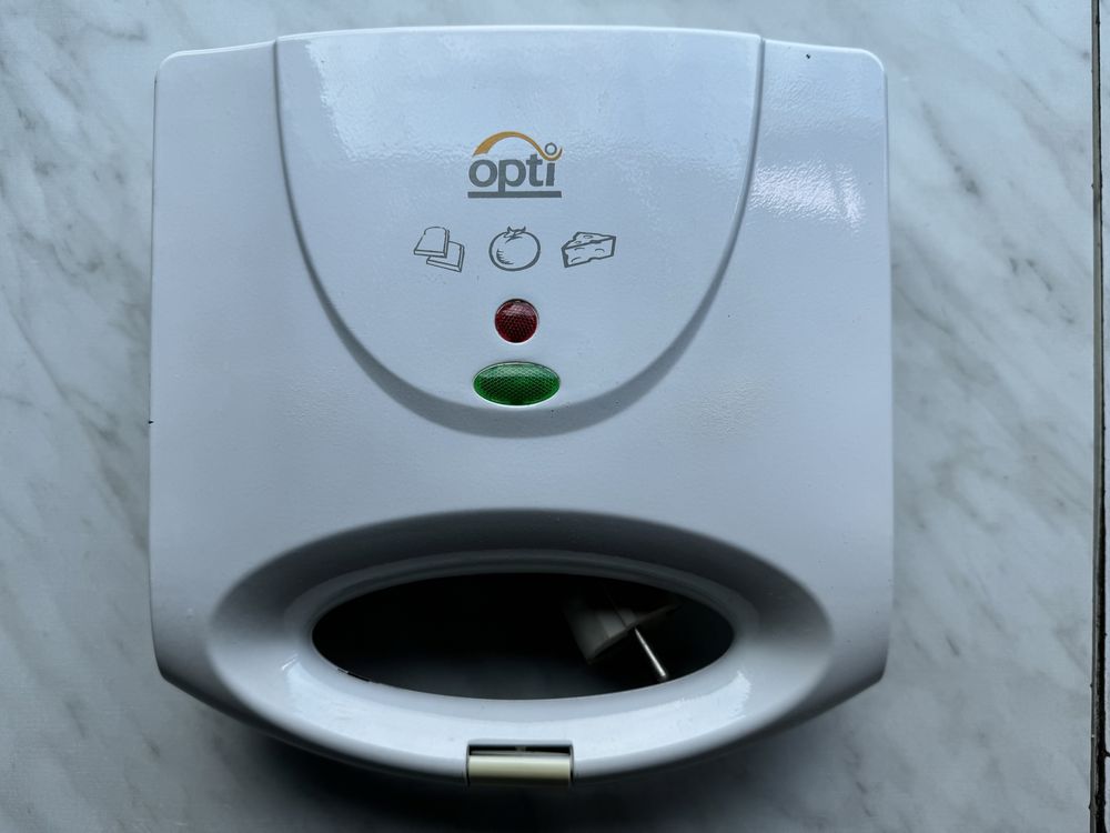 Biały toster opti, moc: 650w