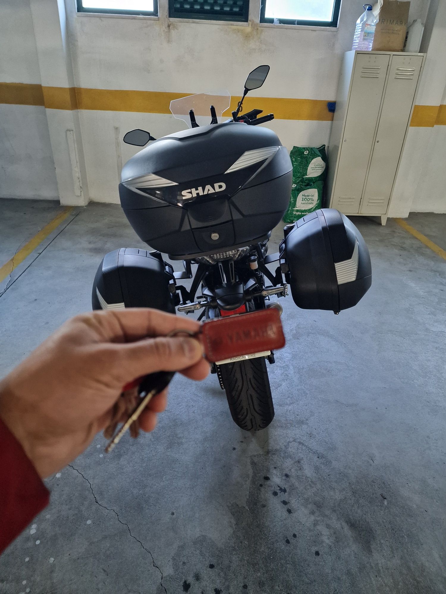 Yamaha Tracer 7 como nova