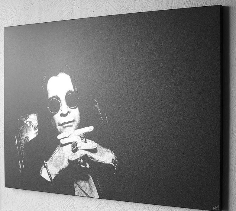 Ozzy Osbourne | obraz na blasze... Grawerka
