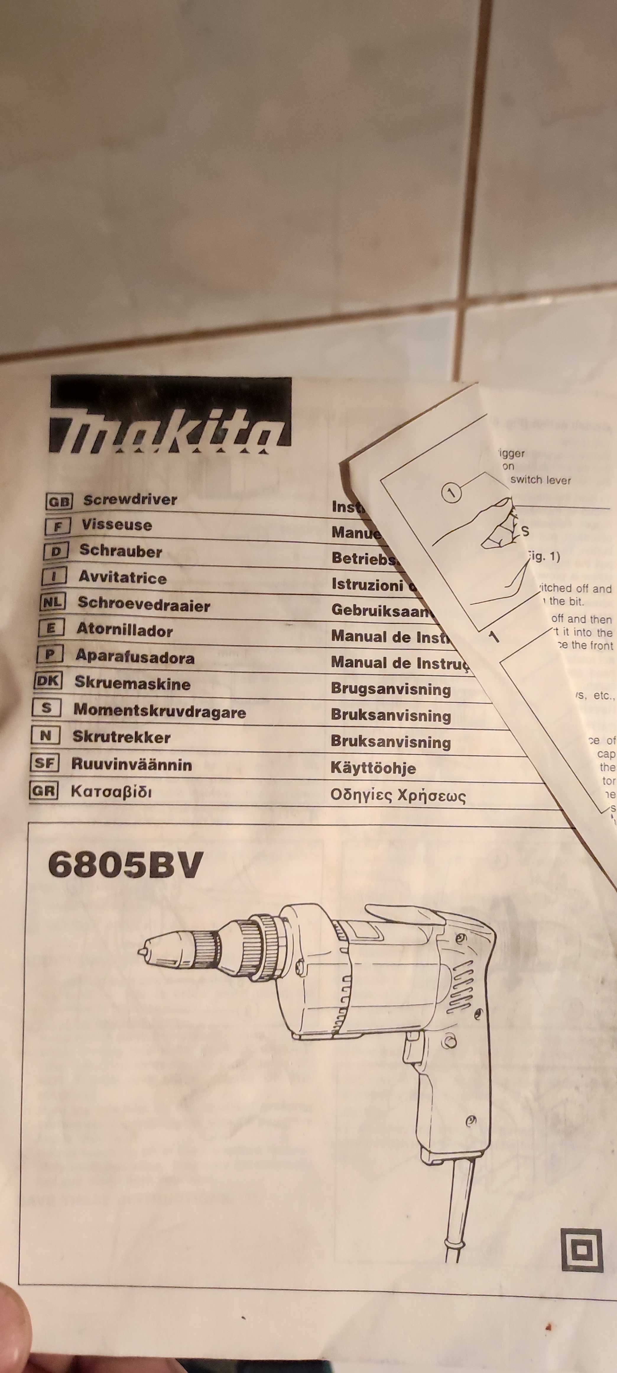 WKRĘTARKA makita 6805BV