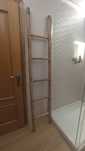 Escada Bambu / toalheiro