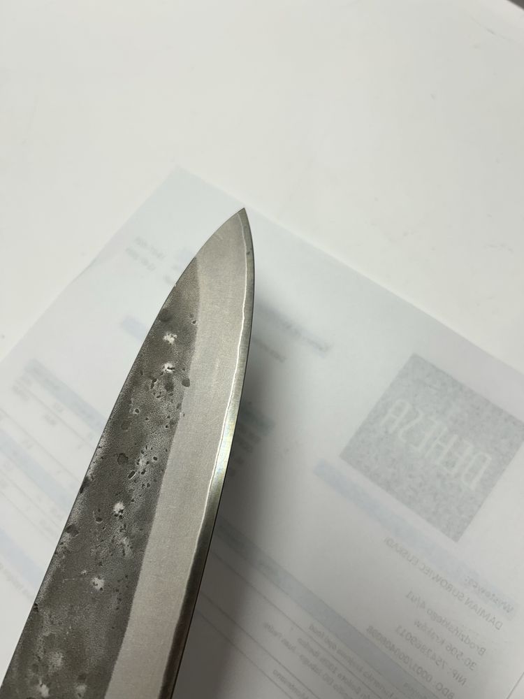 Ohishi Gyuto 21 cm Nashiji Aogami 2