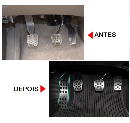 Pedais | Manete punho velocidades OPEL | Astra H J | Corsa | Insignia