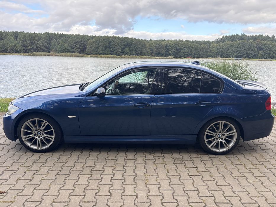 BMW Seria 3 E90 • 2.5 218 KM • xDrive • Pełny M-Pakiet • Le Mans Blue