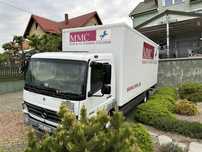 Mercedes Atego 816 Ciężarówka koffer (Hebebühne)