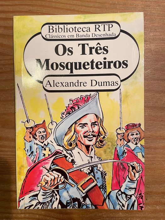 BD - Os Três Mosqueteiros - Alexandre Dumas (portes grátis)