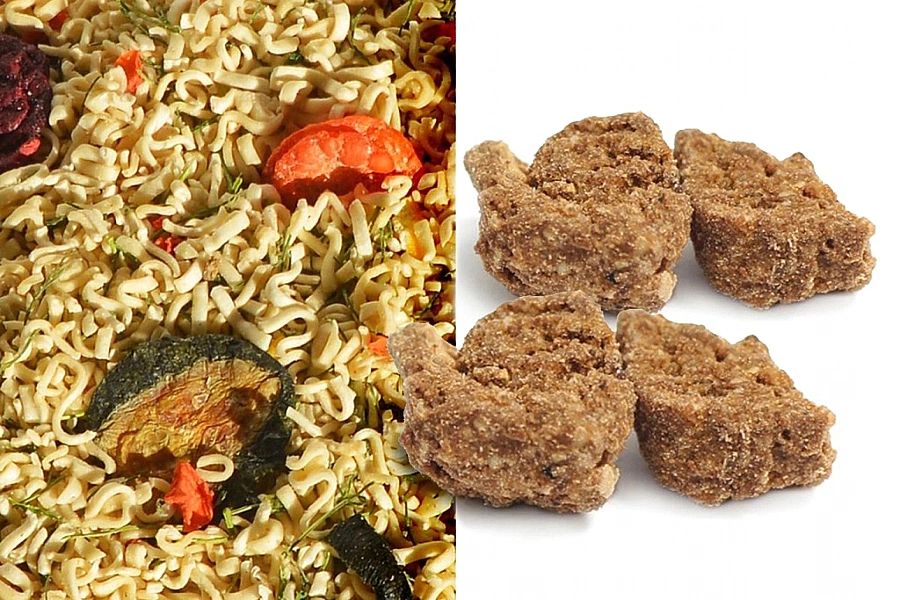 5kg Makaron błyskawiczny MIĘSNE KĄSKI z warzywami sucha karma pies ins