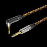 Kabel gitarowy w oplocie 5m Jack-Jack kątowy Roxtone TGJJ310L5 No.11