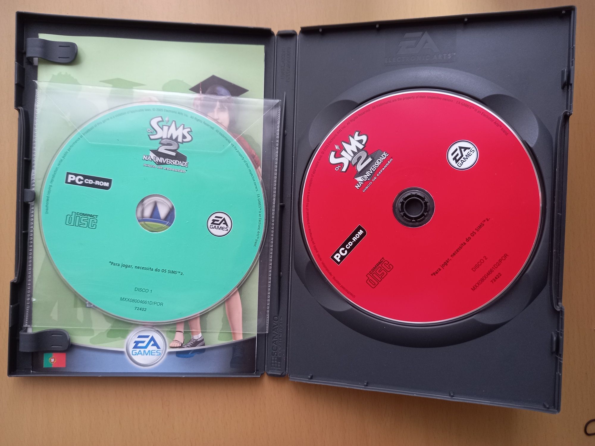 Jogos PC: Tomb Raider, Angel of darkness e Sims 2 expansão univ