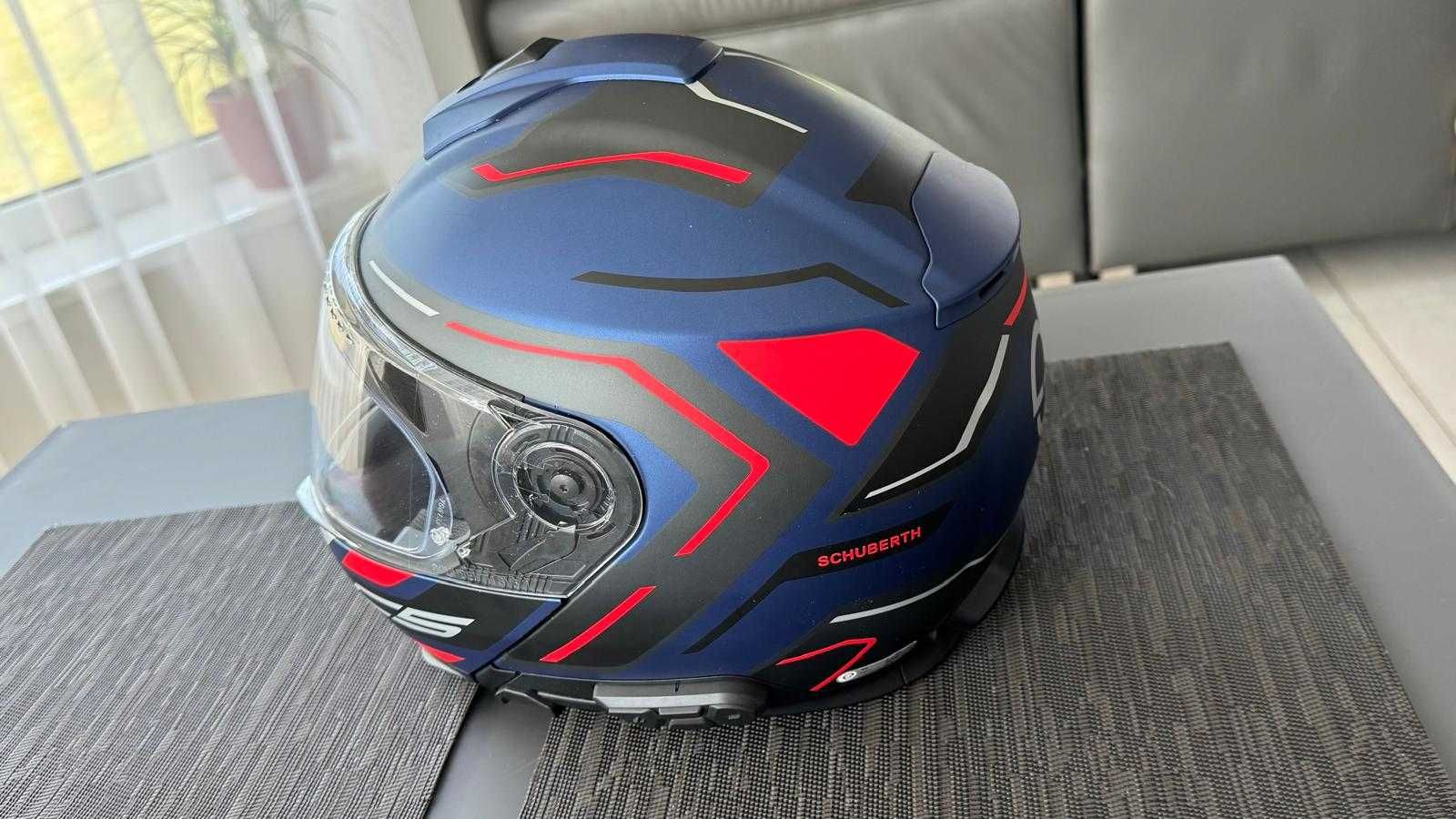 Kask Motocyklowy Schuber C5 Omega z interkomem