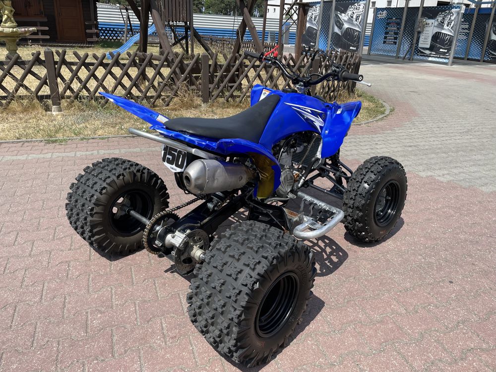 Yamaha Raptor 450 swap hybrid zamiana