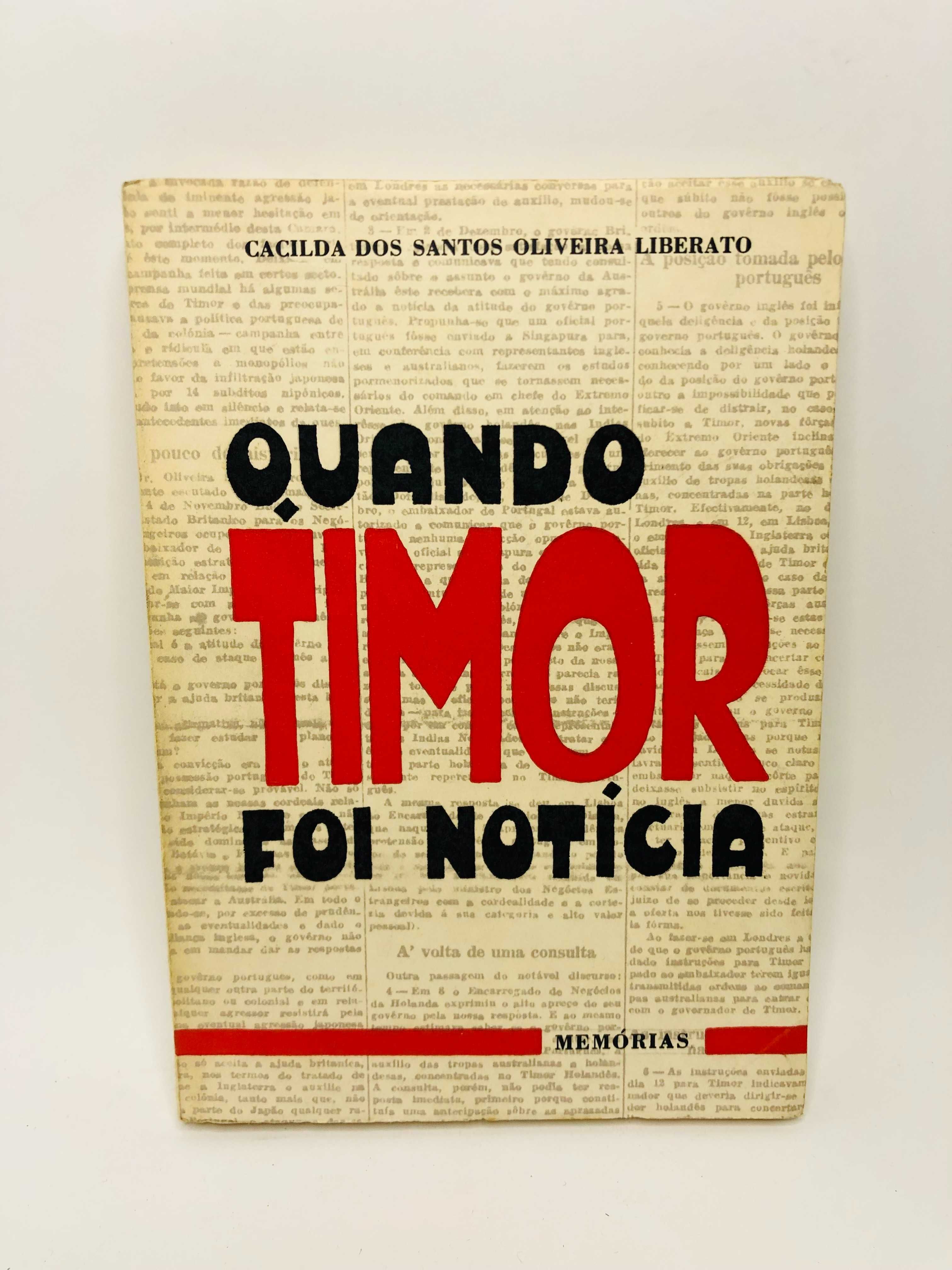 Quando Timor foi Noticia - Cacilda dos Santos Oliveira