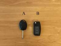 Carcaça chave Ford Fiesta / Focus / Mondeo / KA / C-Max / Galaxy