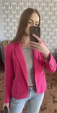 Піджак zara рожевого кольору