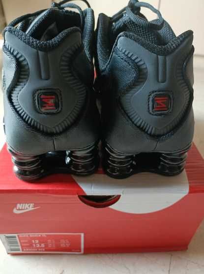 Buty meskie Mokasyny Nike_Shox_TL_Black R.44