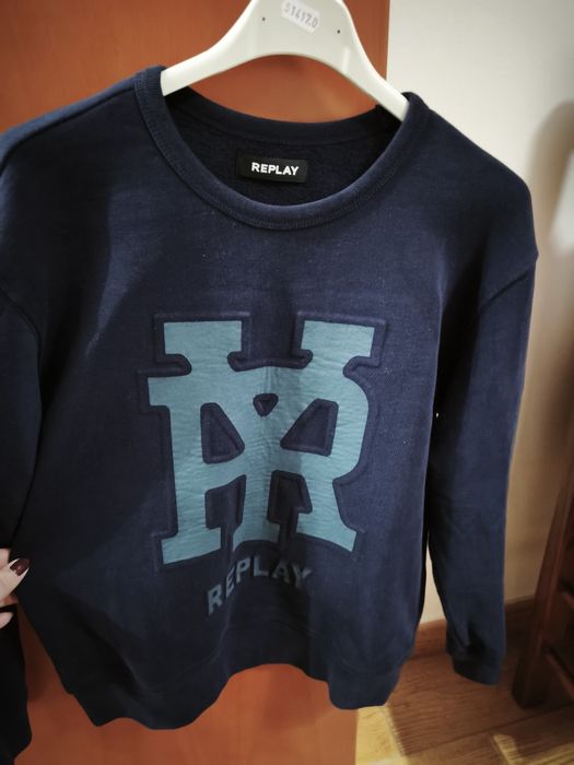 Sweat algodão REPLAY rapaz tam12