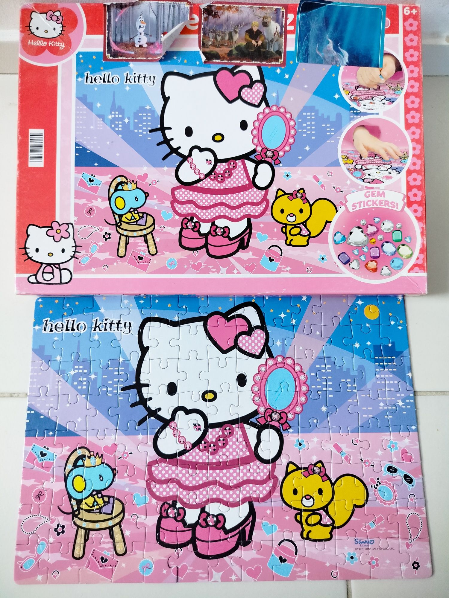 Puzzle hello kitty