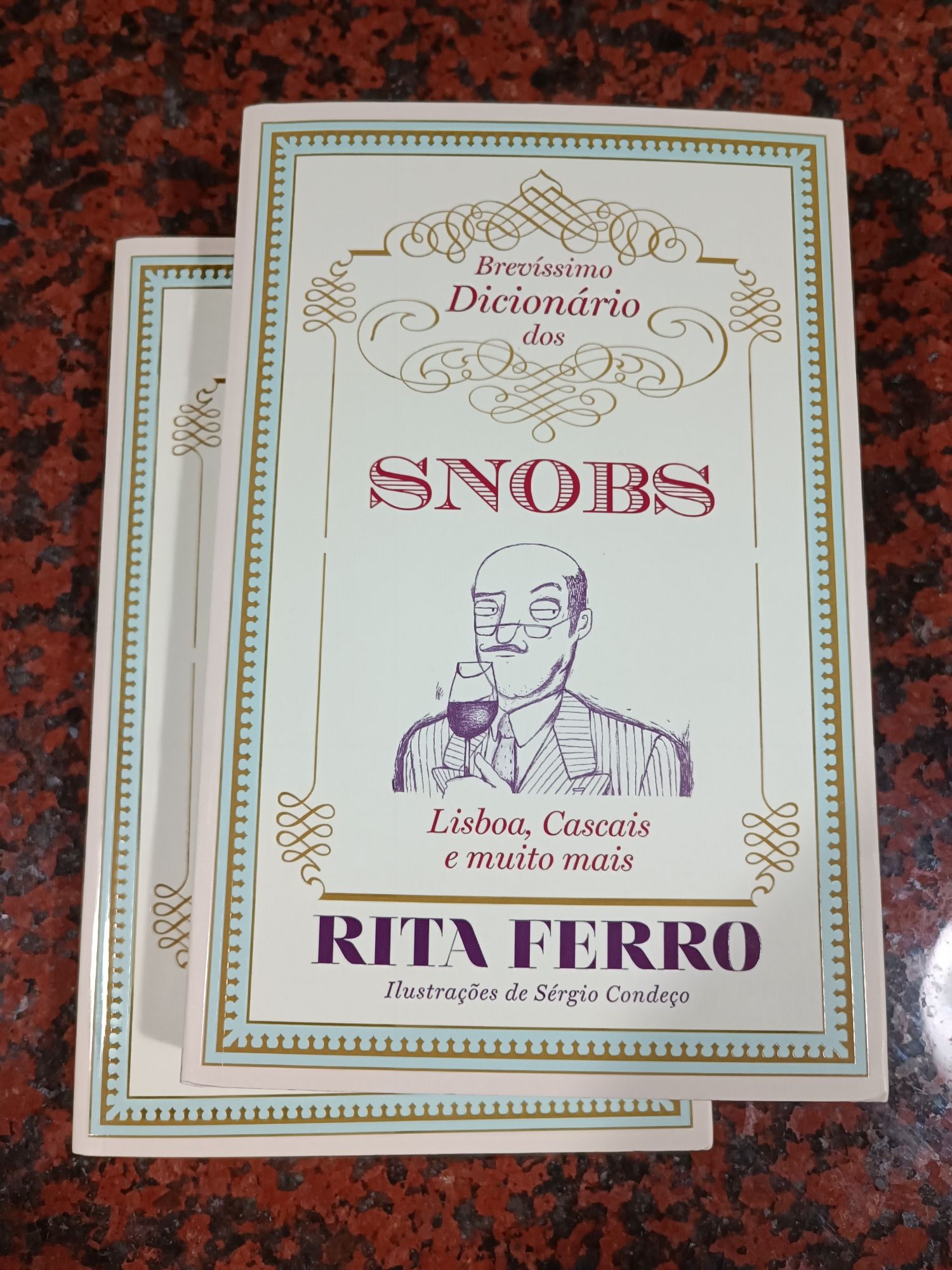 Brevíssimo Dicionário dos Snobs - de Rita Ferro - NOVO