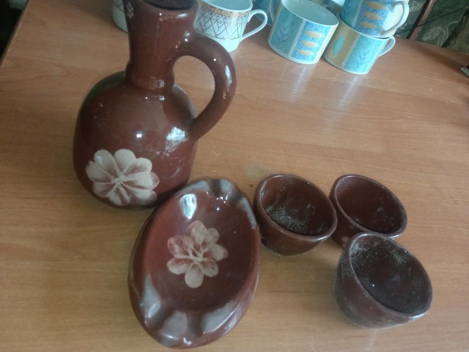 Komplet ceramika PRL