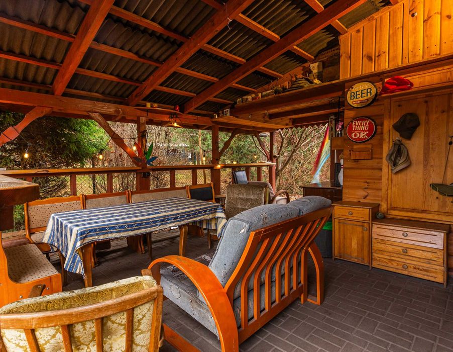 Wolna sobota 11.10 Domek Sauna i Działka w Dąbrówce pod Lublinem ogn