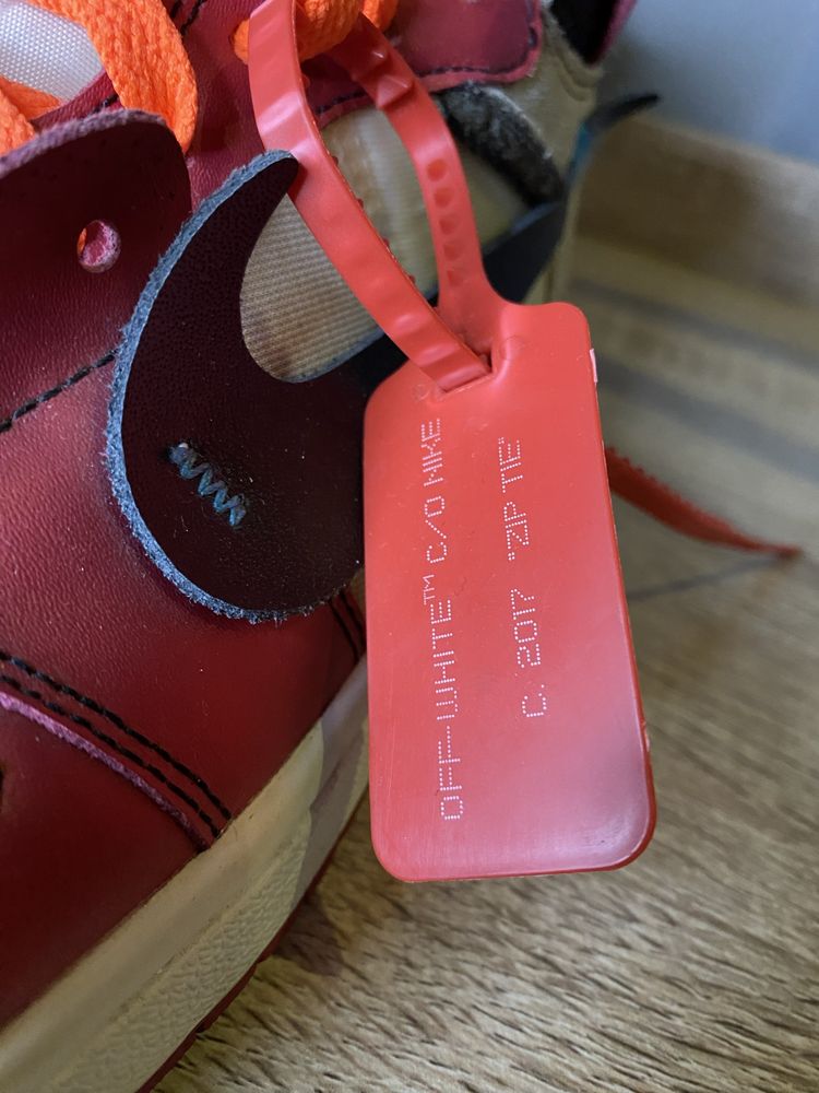Jordan 1 Chicago X Off White
