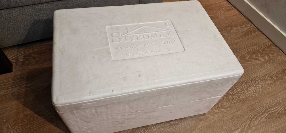 Styrobox 50L, pudło termiczne styropianowe Poznań