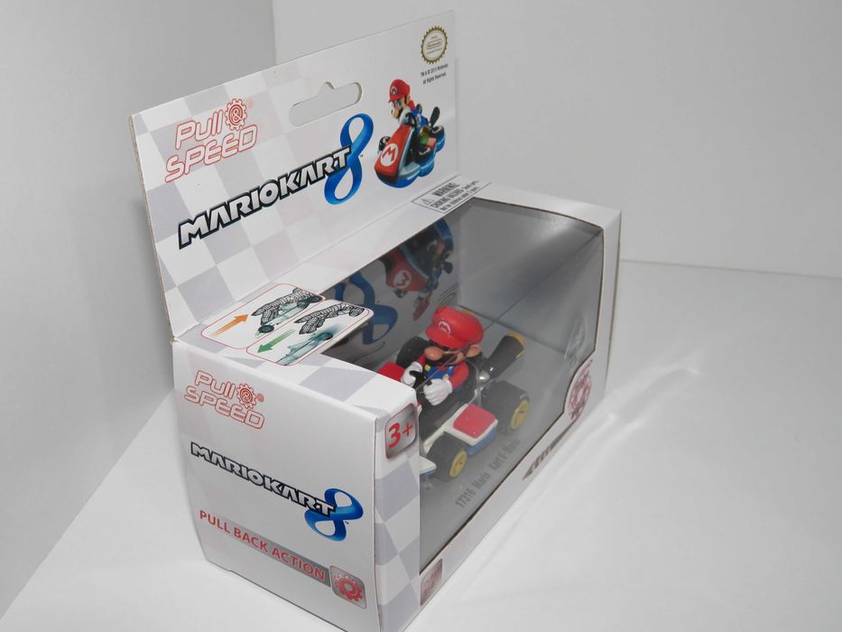 Figura Mario Kart 8 Pull & Speed Novo e Selado
