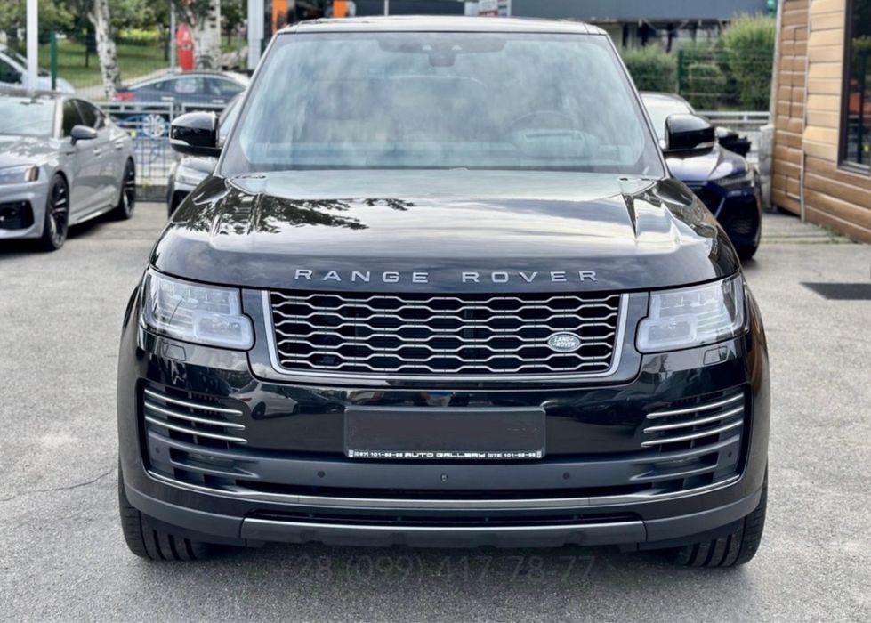 Бампер передний 2018+ Range Rover VOGUE L405 Рестайлинг Решетка