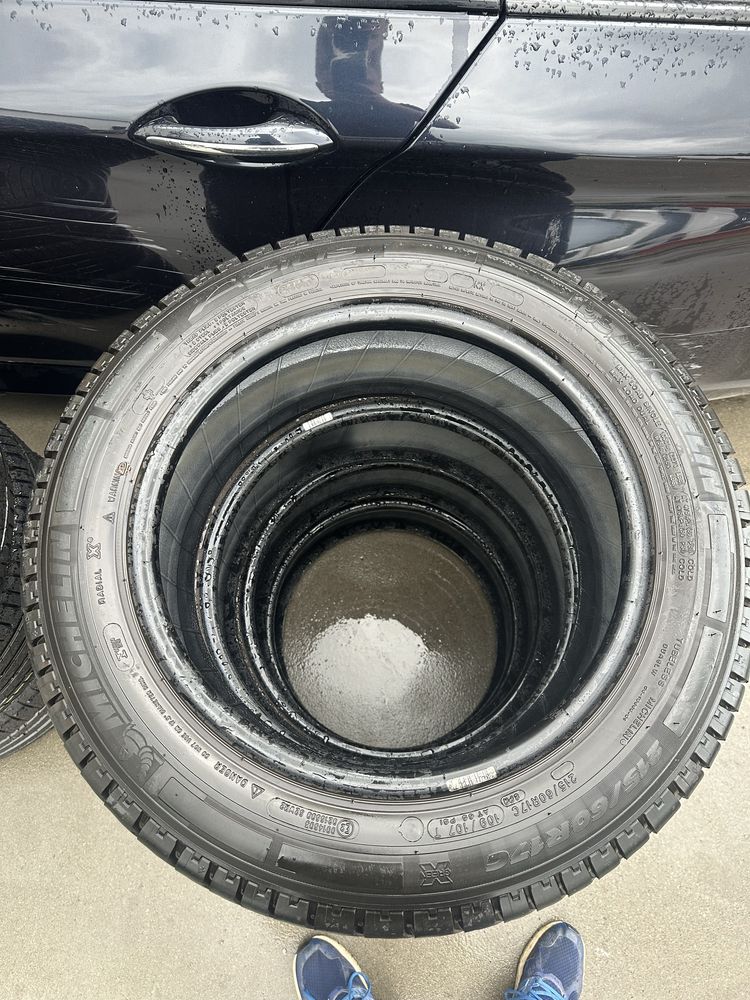 Opony Michelin Agilis 215/60R17C Transporter T5 T6 Jak Nowe DEMO