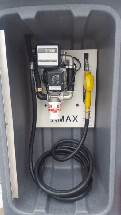 AMAX raty dwupłaszczowy zbiornik na olej napędowy 2500l, diesel, ON,