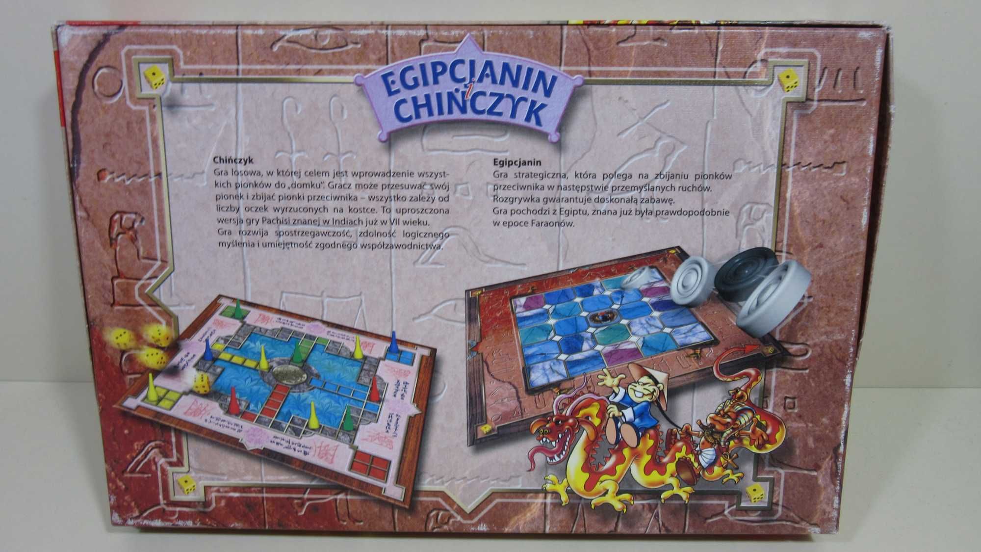 Gry: Statki, Egipcjanin, Chińczyk