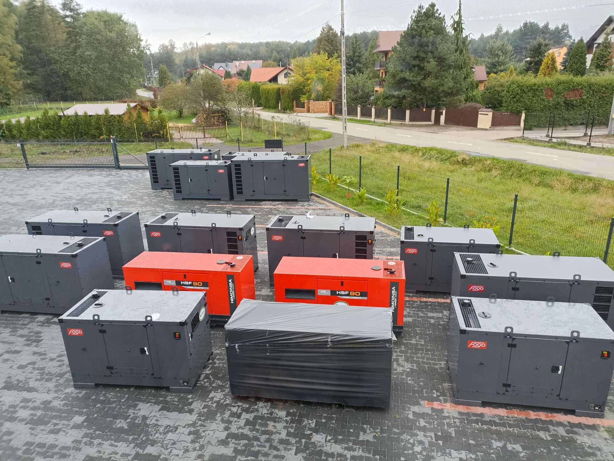 Agregat generator prądotwórczy HIMOINSA HSY 40 nowy 50 kVA 40 kW hyw