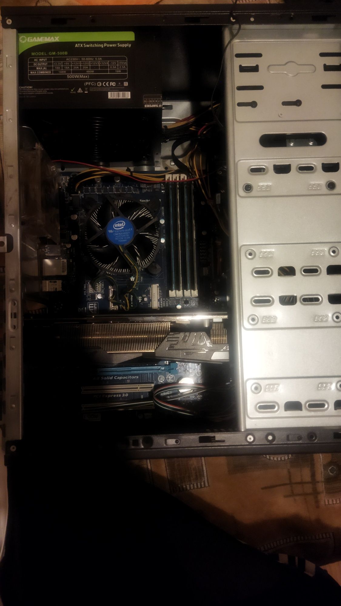Компьютер RX580, XEON E31230