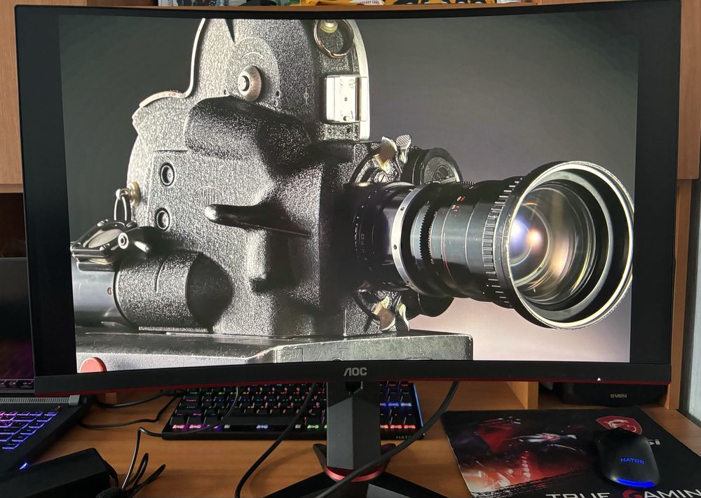 AOC CQ27G2U 27” QHD 144Гц — Ідеальний ігровий монітор
