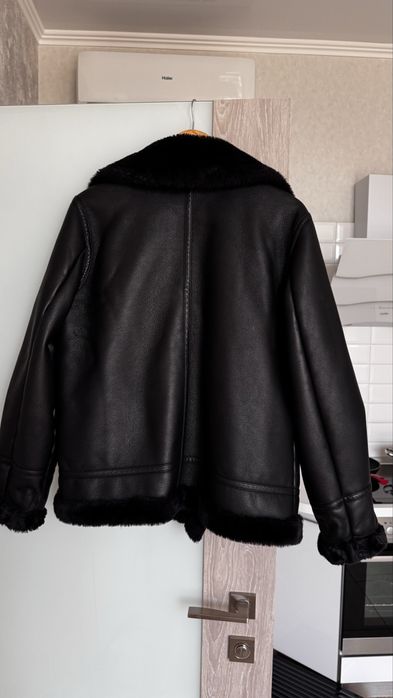 Дублянка Mango з еко шкіри