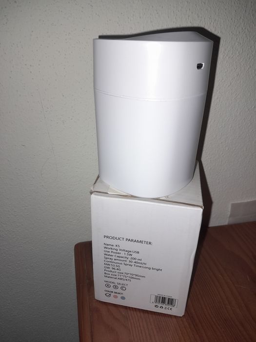 Humidificador branco USB