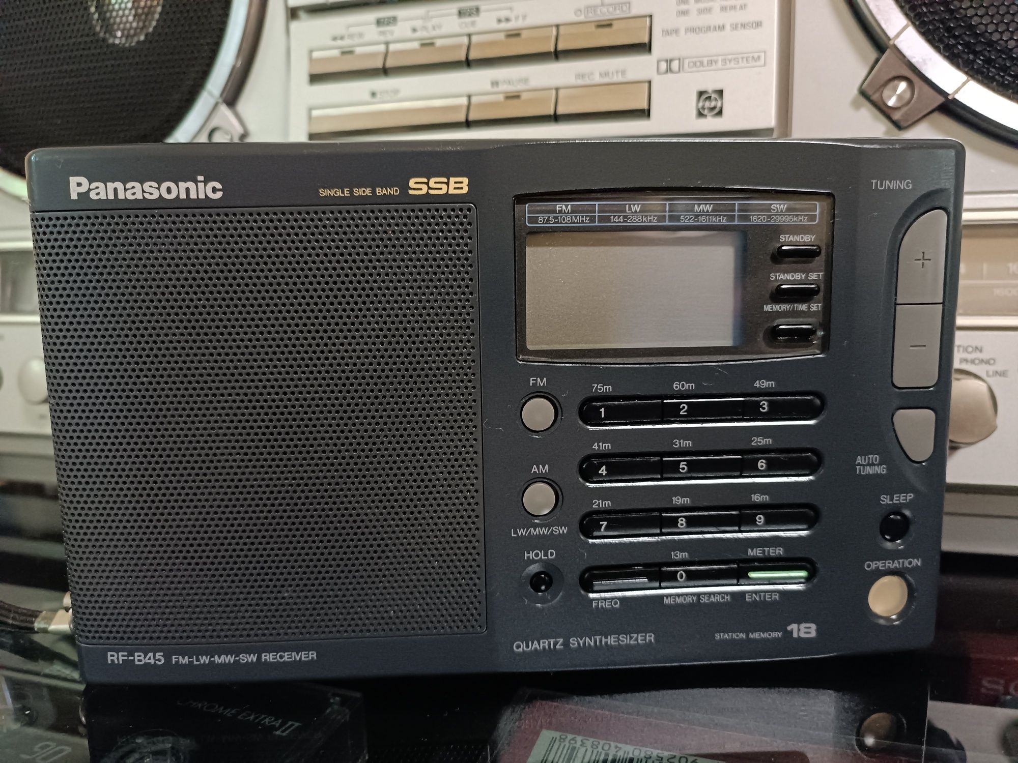 Panasonic rf b 45 Радиоприемник Sony icf sw 40