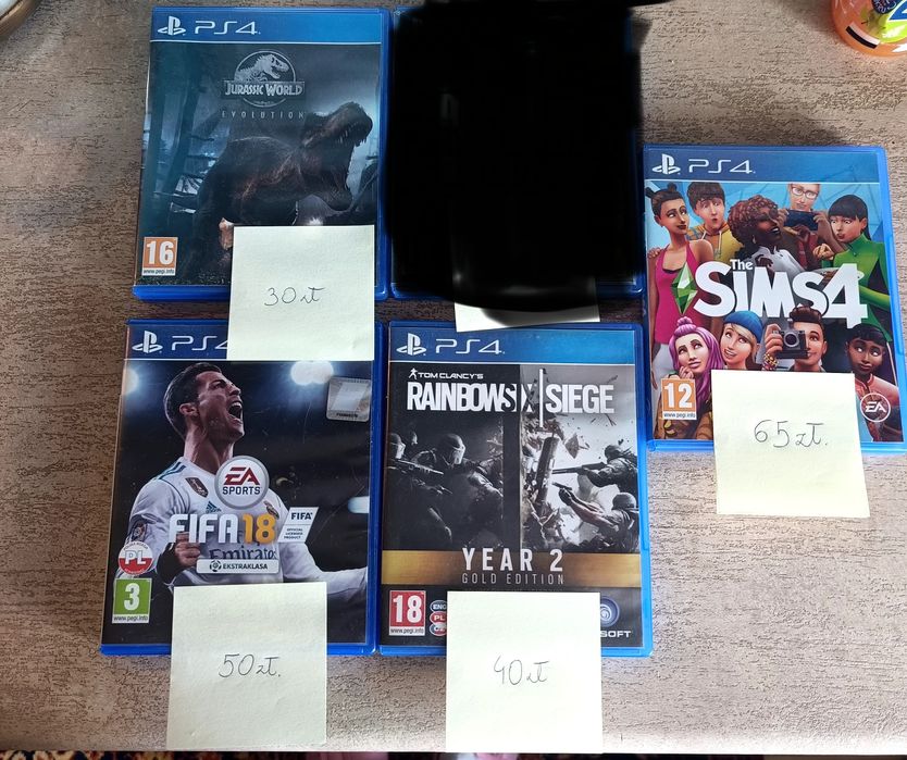 Gry na PS4 używane